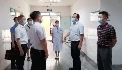 武冈市领导莅临展辉医院督导疫情防控工作